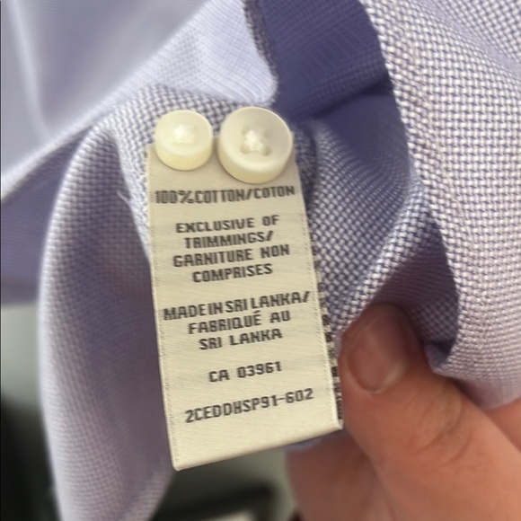 Men's Purple Dress Shirt - Picture 9 of 9